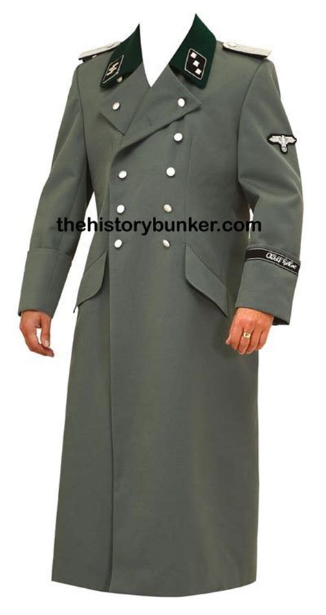 Ss M36 German Tricot Overcoat The History Bunker Ltd