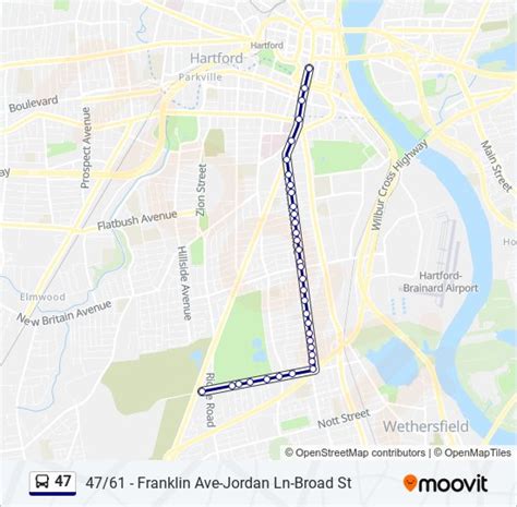 Ruta Horarios Paradas Y Mapas Franklin Ave Jordan Ln