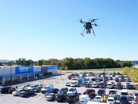 Delivery drones will soon launch from the walmart trainyards 12