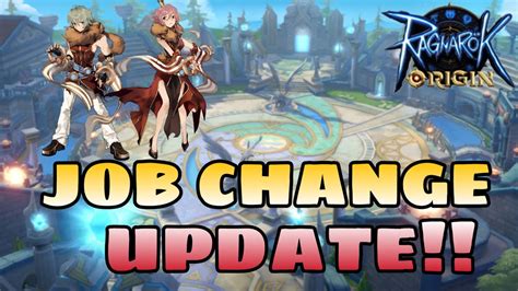 Ragnarok Origin JOB CHANGE UPDATE YouTube