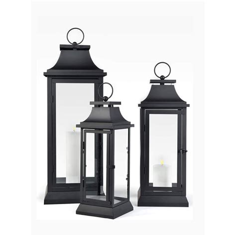 Breakwater Bay Metal Floor Lantern And Reviews Wayfair