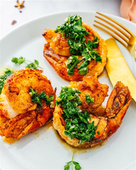 Jumbo Shrimp with Chimichurri – A Couple Cooks