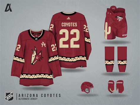 Added an actual logo and a little black : r/Coyotes