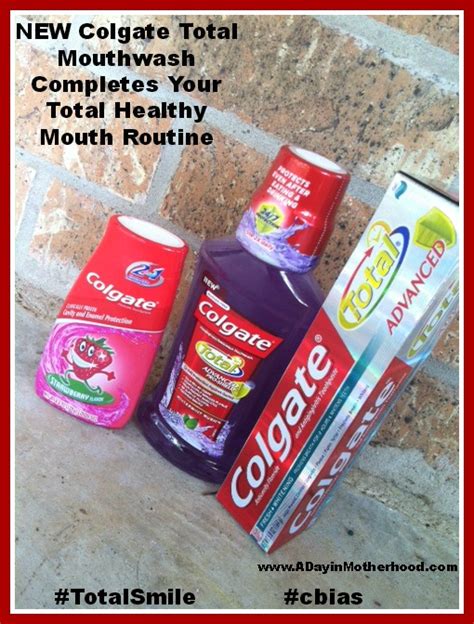 NEW Colgate Total Mouthwash Helps Keep My Family's Mouth's Healthy