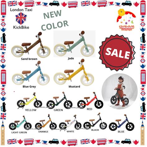 Jual READYYYY NOWWW Sepeda Anak London Taxi Kickbike Kick Bike