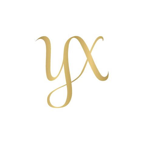 YX, XY, X AND Y Abstract initial monogram letter alphabet logo design ...