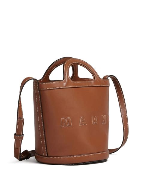 Marni Tropicalia 皮质水桶包 - Farfetch