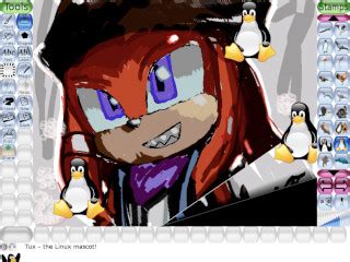 Tux Paint Art Gallery Eggman From Sonic The Hedgehog By Aj Sophie