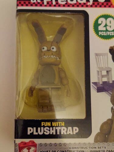 Fun With Plushtrap Five Nights At Freddys Construction Set Fnaf Mcfarlane New 4610794955