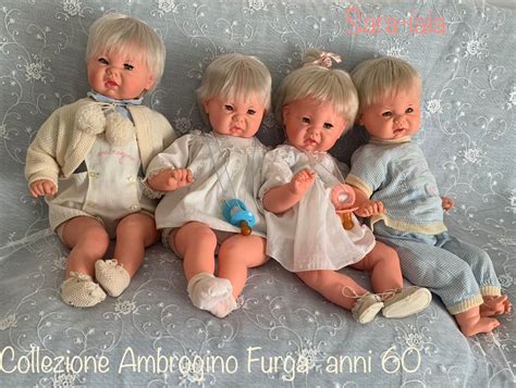 Collezione Privata Di Bambole Furga Vintage Ambrogino Create Negli