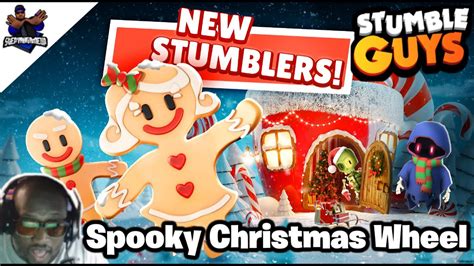 Unlucky Spooky Christmas Wheel In Stumble Guys Youtube