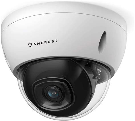 Amcrest Mp Poe Camera Outdoor Vandal Dome Security Poe Ip Camera