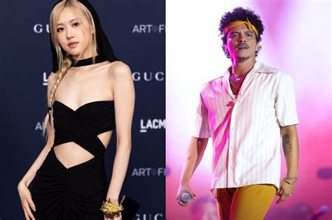 Ros De Blackpink Y Bruno Mars Hacen Historia En Youtube Con Apt