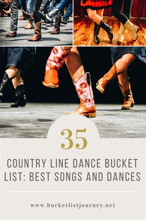 Country Line Dance Bucket List: 35 Best Songs and Dances