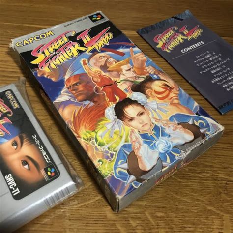 SFC STREET FIGHTER II 2 Turbo Hyper Fighting Super Famicom SNES Japan