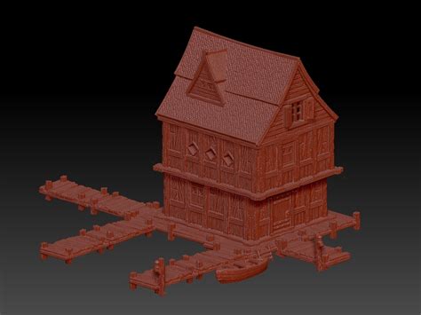 Archivo Stl Gratis Casa EstÁndar De Laketown 🎲・plan De Impresión En 3d