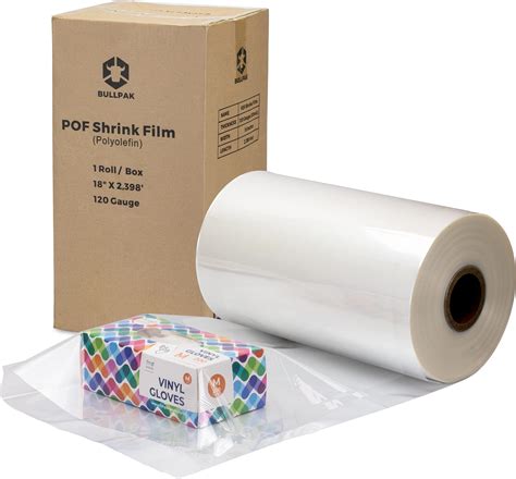 Amazon Knox Brand Gauge Polyolefin Shrink Film Heat Wrap