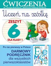 Podręcznik szkolny Uczeń na szóstkę Zeszyt 6 dla klasy 1 Ćwiczenia do