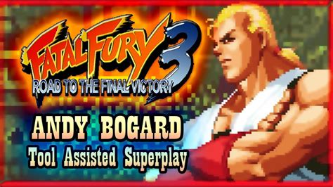 TASFATAL FURY 3 ROAD TO THE FINAL VICTORY ANDY BOGARD RED LIFE