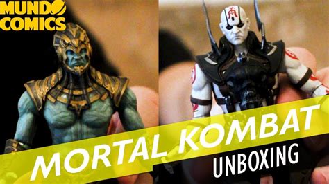 Unboxing Mortal Kombat Quan Chi E Kotal Kahn Youtube