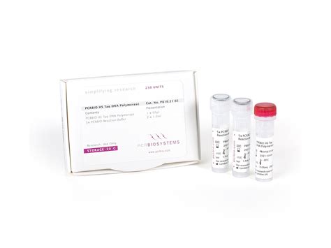 PCRBIO HS Taq DNA Polymerase Mixes PCR Biosystems