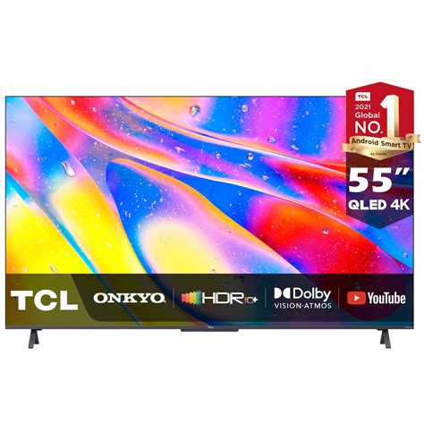 Buy TCL 55 Inch TV QLED 4K Ultra HD Smart TV Dolby Vision Atmos HDR 10