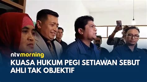 Ahli Polda Jabar Dikritik Tak Objektif Kuasa Hukum Pegi Setiawan Ada