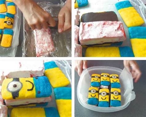 Minions Ice Cream Sandwiches - Haniela's | Recipes, Cookie & Cake ...