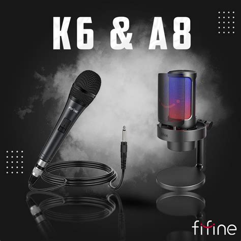 Fifine Launches Professional Mics Ampligame A K Mobility India