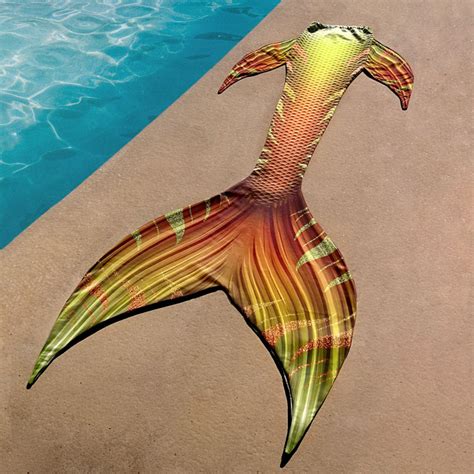 Custom Mermaid Tail Skin Two Oceans Mermaid Tails