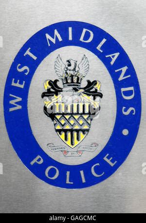 West Midlands Police Badge Stock Photo - Alamy