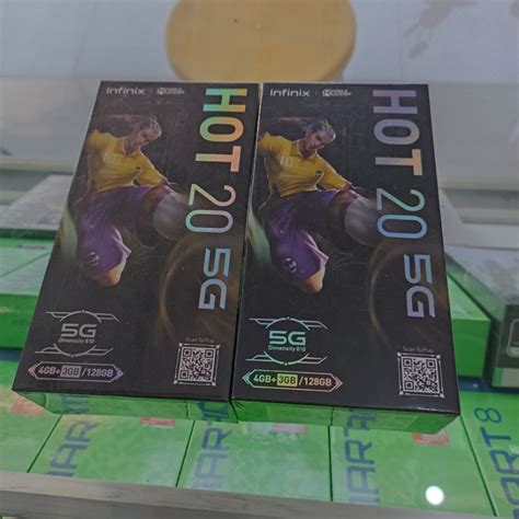 Jual Infinix Hot 20 5G 4 128 Garansi Resmi Shopee Indonesia
