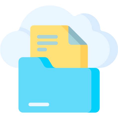 cloud storage special flat icon
