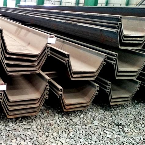 Steel Sheet Pile Hot Rolled Piles Steel Sheet Piling China Steel