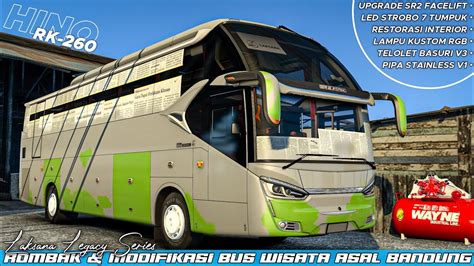 Rombak Modifikasi Bus Wisata Asal Bandung Laksana Sr Xhd Ets