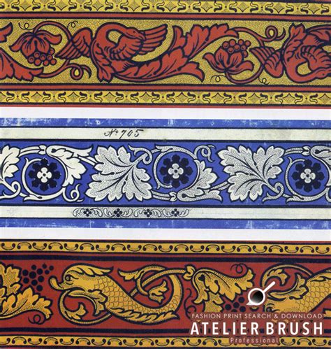 Textile Design Pattern Empire