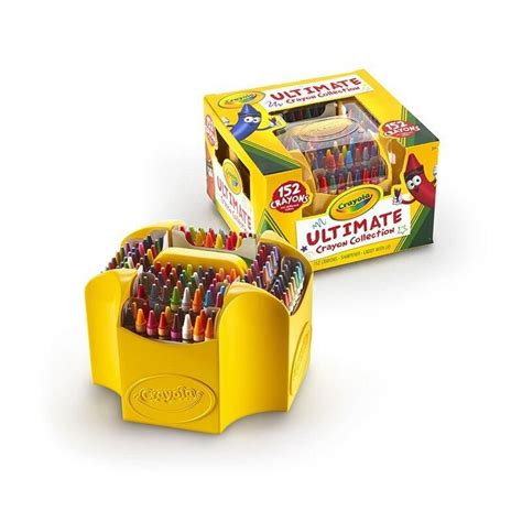 Crayola Ultimate Crayon Collection Art Tools 152 Colors Durable Storage Case Long Lasting