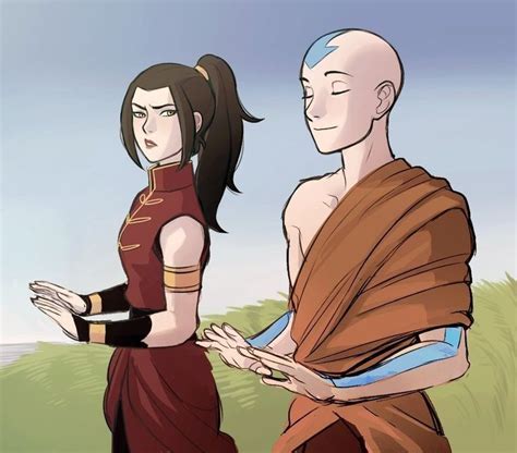 Aang And Azula Avatar Characters Avatar Cartoon Avatar Airbender