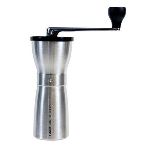 Moulin Caf Mini Slim Pro Silver Hario Les Cafeti Res La Cafe