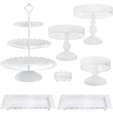 Amazon Hedume Set Cake Stands Metal Cupcake Stand Set With