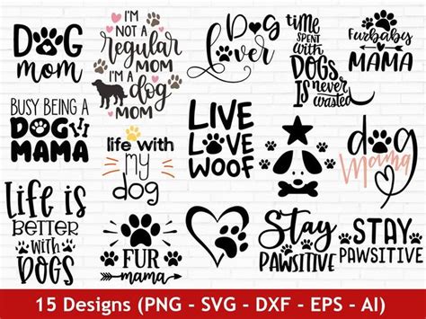 Dog Svg Quotes, Dog Svg Funny, Dog Lover Svg File, Dog Sayings Svg ...