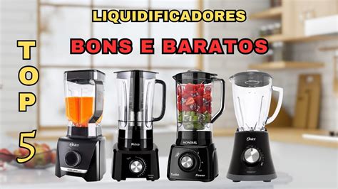 Top Melhores Liquidificadores Pot Ncia Desempenho E Custo Benef Cio