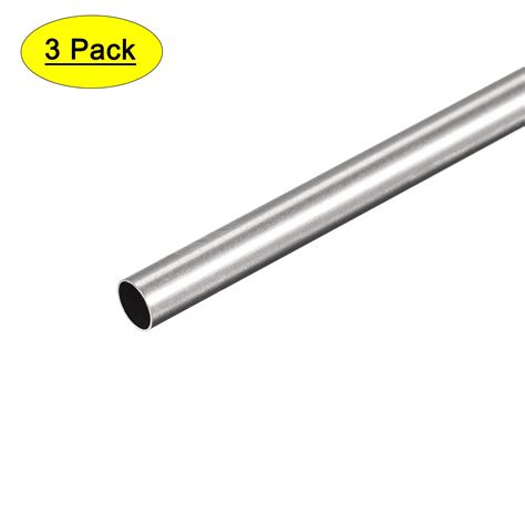 Uxcell 5mm Od 02mm Wall Thickness 300mm Length 304 Stainless Steel Tube 3 Pack