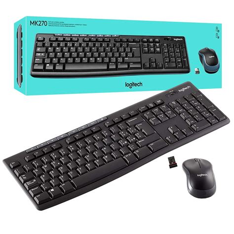 COMBO TECLADO MOUSE CORDLESS MK270 ESPA PC Market