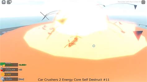 Car Crushers Energy Core Self Destruct Youtube