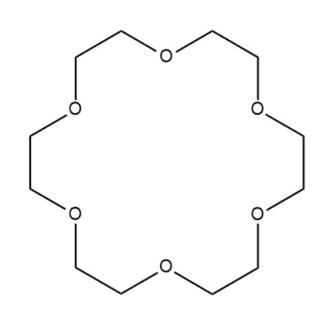 Draw the structure of 18-crown-6. What is its role in this r | Quizlet