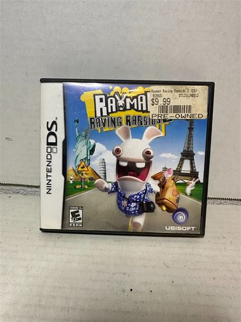 Rayman Raving Rabbids 2 Value GoCollect Nintendo Ds Rayman Raving