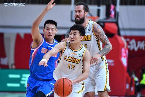 CBA Zhejiang Lions Vs Sichuan Blue Whales Xinhua English News Cn