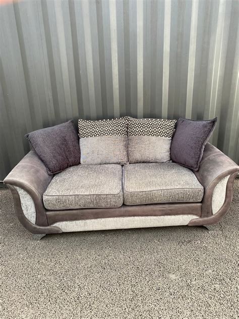 Grey Dfs 2 Seater Sofa We Deliver🚚 In Coatbridge North Lanarkshire