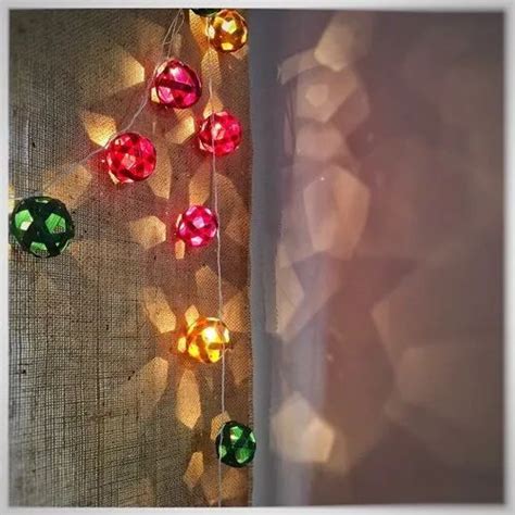 Warm White Led Diwali String Lights For Decoration Plug In At Rs